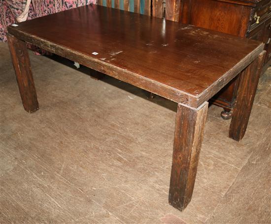 Oak dining table
